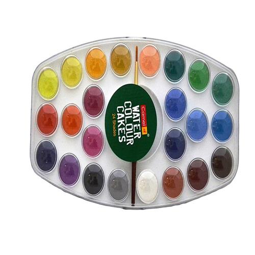 CAMLIN WATER COLOUR CAKES 24 SHADES